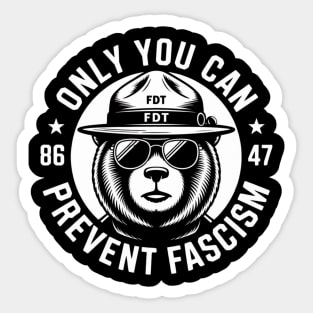 anti-trump Sticker